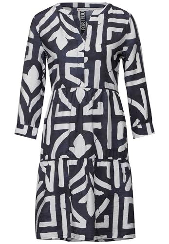 Street One Damen A143953 Tunika Kleid mit Print, deep Blue, 40 Street One Damen A143953 Tunika Kleid mit Print, deep Blue, 40 von Street One
