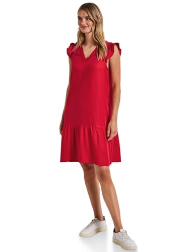 Street One Damen A144513 Tunikakleid mit Details, Glory Red, 40 Street One Damen A144513 Tunikakleid mit Details, Glory Red, 40 von Street One