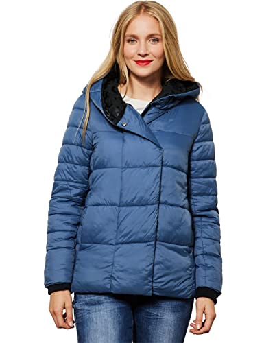 STREET ONE Damen A201723 Winterjacke, Stormy Blue, 38 von Street One