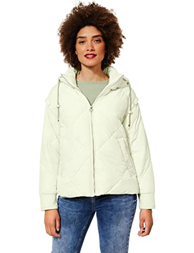 Street One Damen A201727 Steppjacke, cool Cream, 38 von Street One