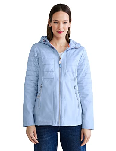 STREET ONE Damen A201807 Softshelljacke, Happy Blue, 36 von Street One