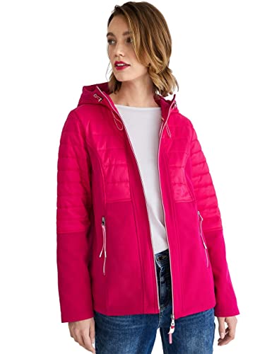 STREET ONE Damen A201807 Softshelljacke, Joyful pink, 36 von Street One