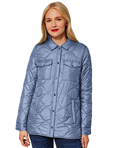 Street One Damen A211617 Leichte Steppjacke, Light Stormy Blue, 40 von STREET ONE