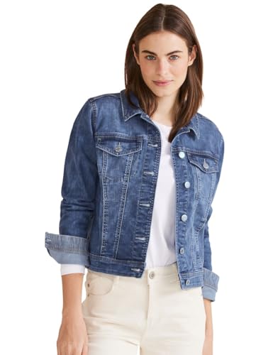 Street One Damen Jeansjacke indigo random wash 42 von Street One