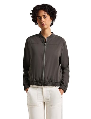 Street One Damen A212694 Blouson in Unifarbe, Nomad Brown, 42 Street One Damen A212694 Blouson in Unifarbe, Nomad Brown, 42 von Street One