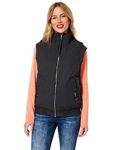 STREET ONE Damen A220128 Wendeweste, Black, 42 von STREET ONE