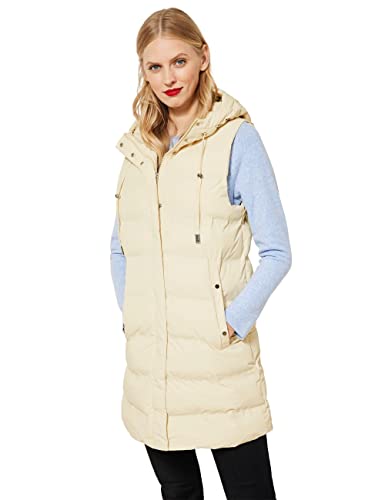 Street One Damen A220130 Steppweste, cool Cream, 44 von Street One