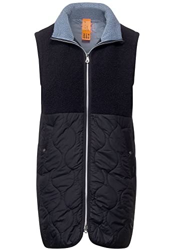 Street One Damen A220133 Steppweste, Diving Blue, 44 von STREET ONE