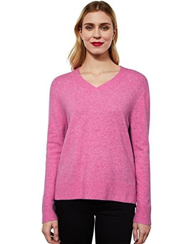 STREET ONE Damen A301962 Strickpullover, pink Crush Melange, 38 von Street One