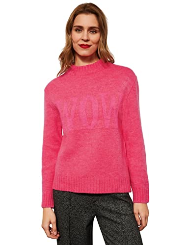 STREET ONE Damen A302045 Strickpullover, Showy Coral, 42 von Street One