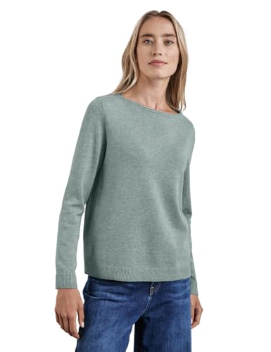 Street One Damen A302753 Strickpullover, Temper Mint Mel, 42 von Street One