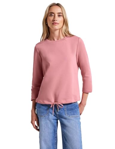 Street One Damen A303275 Sweatshirt in Unifarbe, Blush Peach, 44 Street One Damen A303275 Sweatshirt in Unifarbe, Blush Peach, 44 von Street One