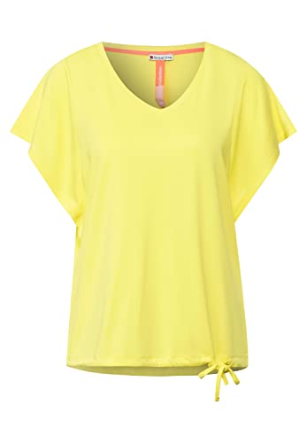 STREET ONE Damen A318028 Sommershirt, Merry Yellow, 42 von Street One