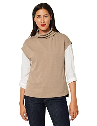 STREET ONE Damen A318648 Rollkragenshirt, Buff Sand, 42 von Street One