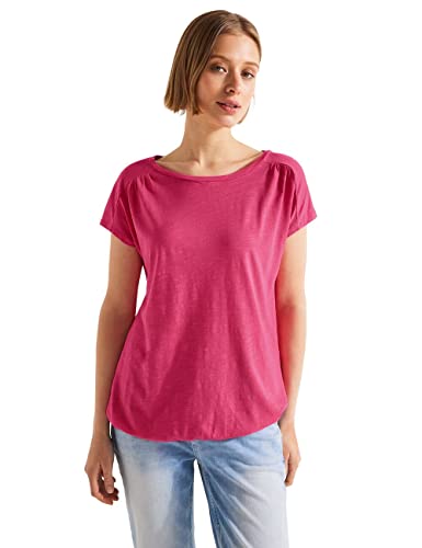 STREET ONE Damen A320125 Sommershirt, Berry Rose, 36 EU von Street One