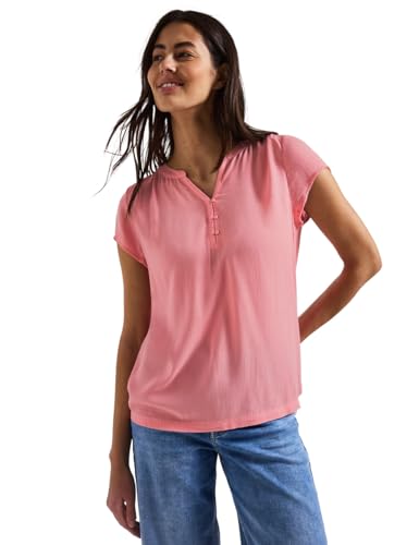Street One Damen A323324 Shirt im Tunika-Look, Blush Peach, 36 von Street One