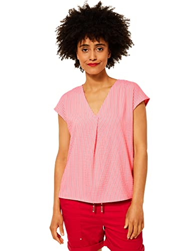 STREET ONE Damen A343336 Blusentop, Soft Coral, 36 von Street One