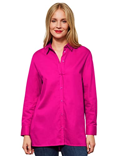 STREET ONE Damen A343563 Longbluse, Lavish pink, 40 von Street One