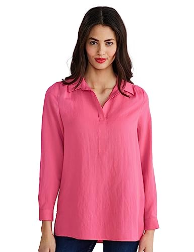 STREET ONE Damen A343714 Longbluse, Berry Rose, 36 von Street One