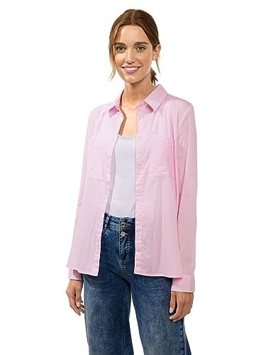 Street One Damen A344143 Bluse, Soft Legend Rose, 44 von Street One