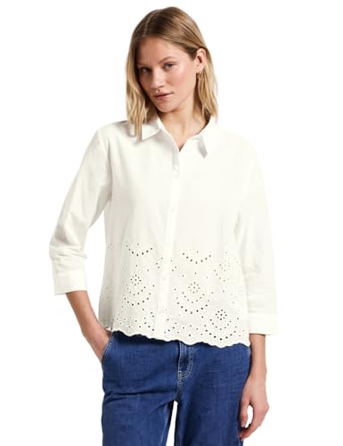 Street One Damen A345396 Bluse, Off White, 44 Street One Damen A345396 Bluse, Off White, 44 von Street One