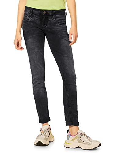 Street One Damen A375210 Jeanshose,black random wash,W25/L30 von Street One