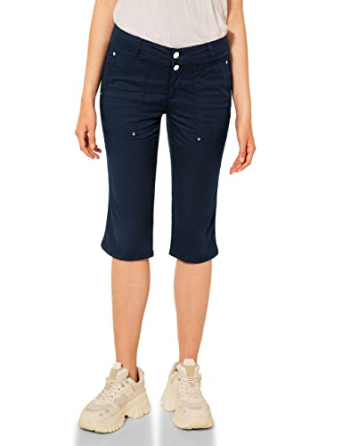 Street One Damen A375389 Caprihose, Grand Blue, 36W / 18L EU von Street One