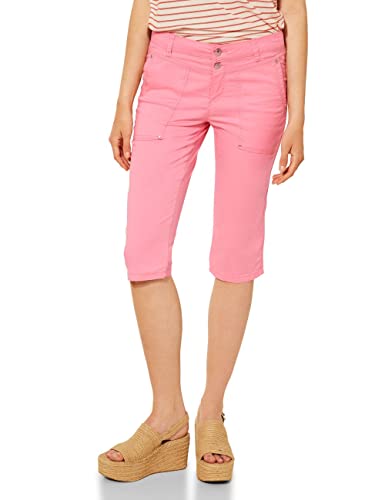 Street One Damen A375389 Caprihose, Soft Coral, 42W / 18L EU von Street One