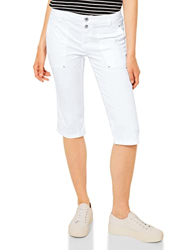 Street One Damen A375389 Caprihose, Weiß, 36W / 18L EU von Street One