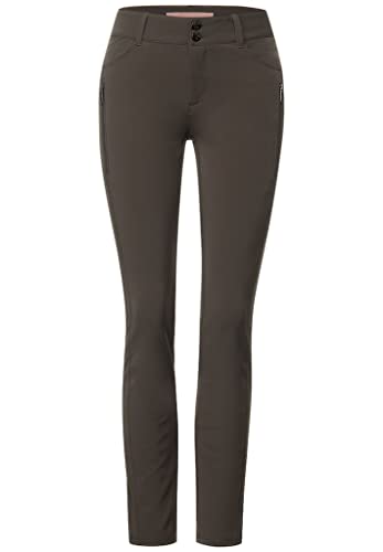 Street One Damen A375523 Techno Stretch Damenhose ,Falcon Brown,34W / 30L von Street One