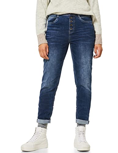 Street One Damen A375668 Jeanshose, Brillant Indigo Random Wash, 31W / 30L EU von Street One