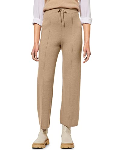 STREET ONE Damen A375784 Strick Culotte, Buff Sand Melange, W40/L28 von Street One