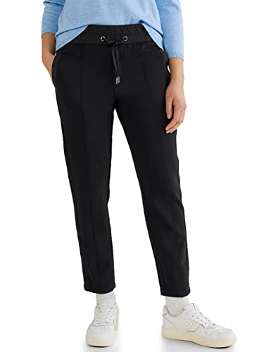 Street One Damen A376034 Joggpants, Schwarz, 44W / 28L EU von STREET ONE