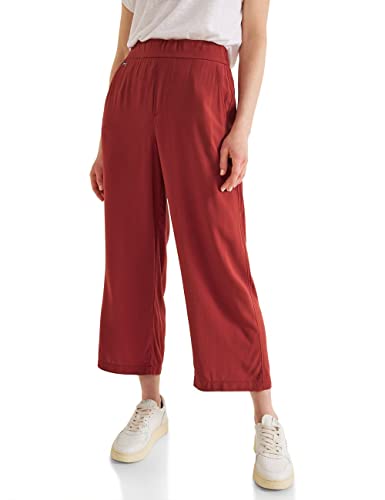 Street One Damen 7/8 Culotte A376412, Foxy Red, 34W / 26L von Street One