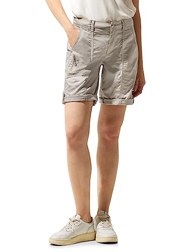 STREET ONE Damen A376629 Bermuda Sportiv, Light Stone Sand, 46W EU von Street One