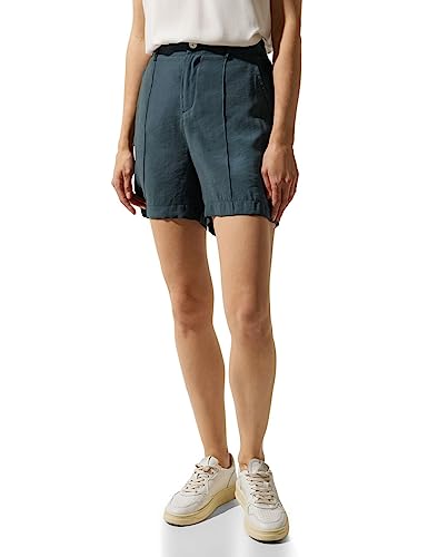 STREET ONE Damen A376632 Bermuda Mit Hohem Bund, Cool Vintage Green, 38W EU von STREET ONE