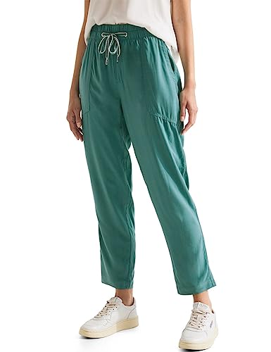 STREET ONE Damen A376655 Cargo Joggpants, Lagoon Green, 34W x 28L von Street One