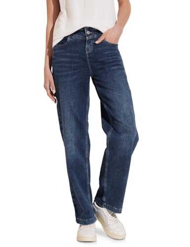 Street One Damen A377473 Culotte Jeans, Mid Blue Wash, 34 EU von Street One