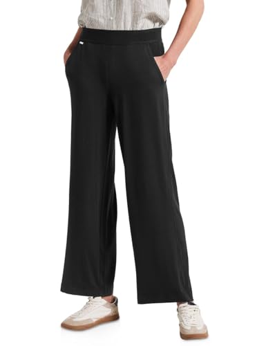 Street One Damen A379196 Jersey-Hose, Schwarz, 36 von Street One