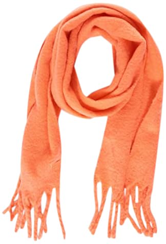 STREET ONE Damen A571886 Schal, Blazing Coral neon, A von Street One