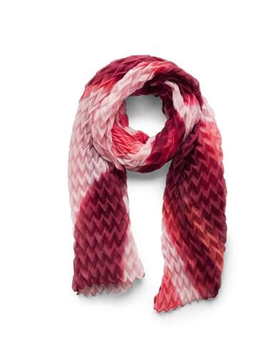 Street One Damen A572807 Gemusterter Schal, Glory Red, A von Street One