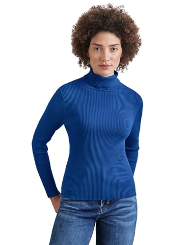 Street One Damen Basic Rollkragen-Pullover von Street One