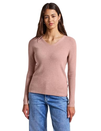 Street One Damen Basic V-Neck Pullover von Street One