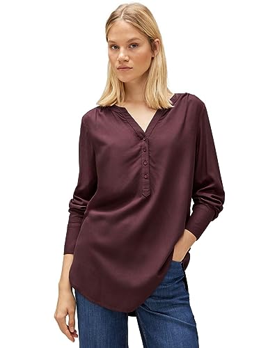 Street One Damen Longbluse in Unifarbe von Street One