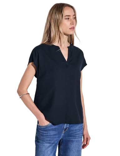 Street One Damen Bluse in Unifarbe von Street One