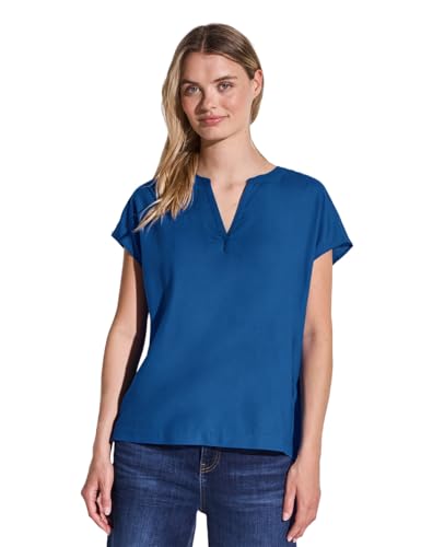 Street One Damen Bluse in Unifarbe von Street One