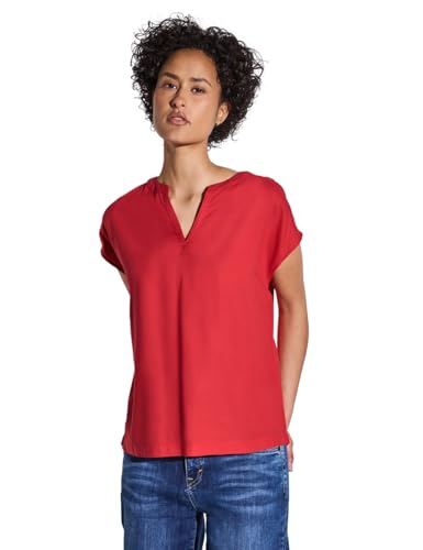 Street One Damen Bluse in Unifarbe von Street One