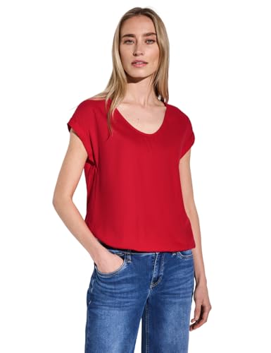 Street One Damen Bluse in Unifarbe von Street One