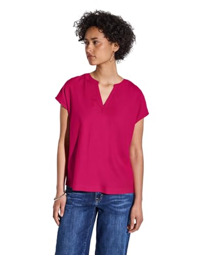Street One Damen Bluse in Unifarbe von Street One
