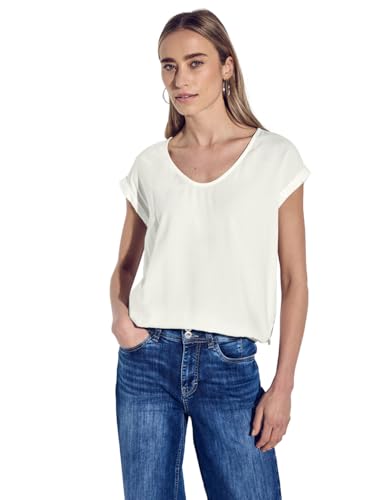 Street One Damen Bluse in Unifarbe von Street One